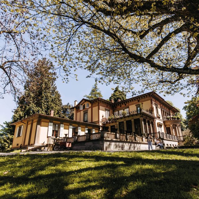 Die Villa Lindenhof in Lindau ist Veranstaltungsort beim Bodenseefestival