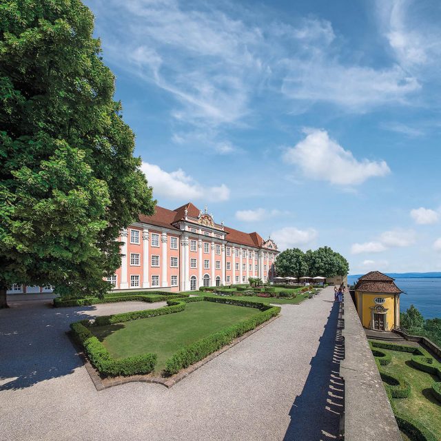 Das Neue Schloss Meersburg ist Veranstaltungsort des Bodenseefestival