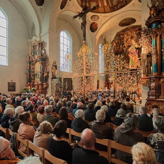 Die Klosterkirche in Münsterlingen ist Veranstaltungsort beim Bodenseefestival