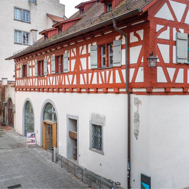 Die Stadtbücherei in Überlingen ist Veranstaltungsort beim Bodenseefestival