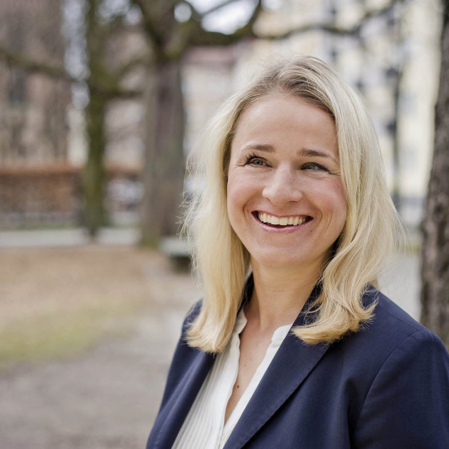 Die mehrfache Welt- und Paralympicssiegern Verena Bentele eröffnet das Bodenseefestival mit ihrer Festrede.