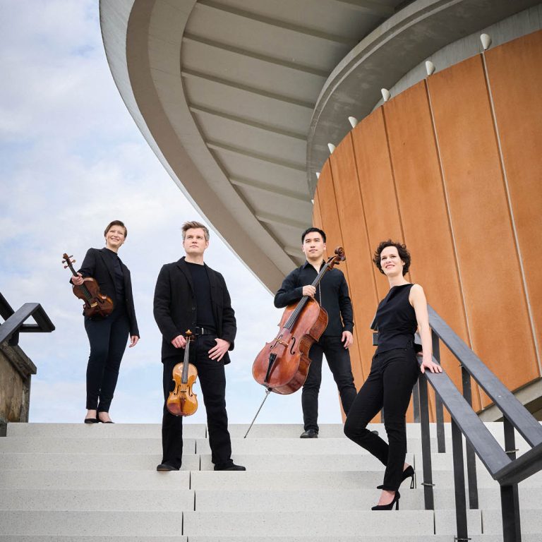 Das Notos Quartett gastiert beim Bodenseefestival 2026 in Schloss Achberg