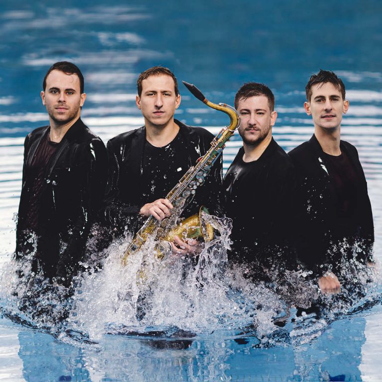 Das Saxophonquartett Kebyart gastiert beim Bodenseefestival 2026 als Ensemble in Residence