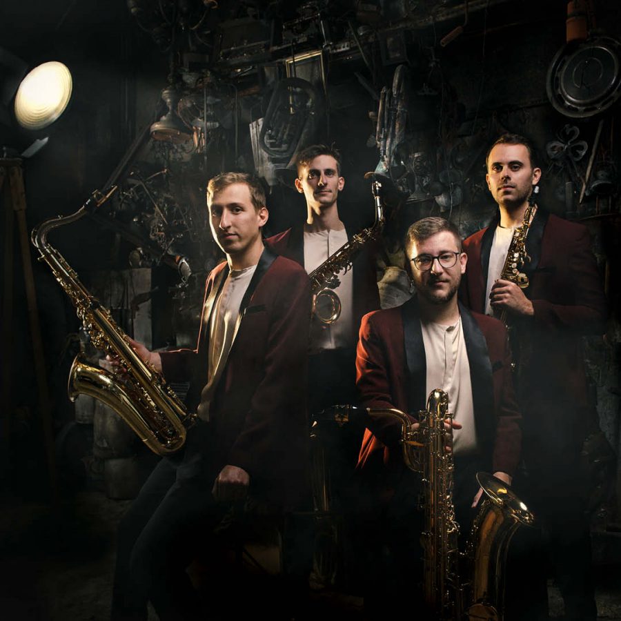 Das Saxophonquartett Kebyart gastiert beim Bodenseefestival 2026 als Ensemble in Residence