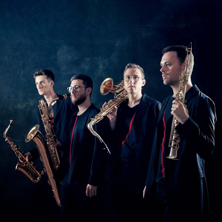 Das Saxophonquartett Kebyart gastiert beim Bodenseefestival 2026 als Ensemble in Residence