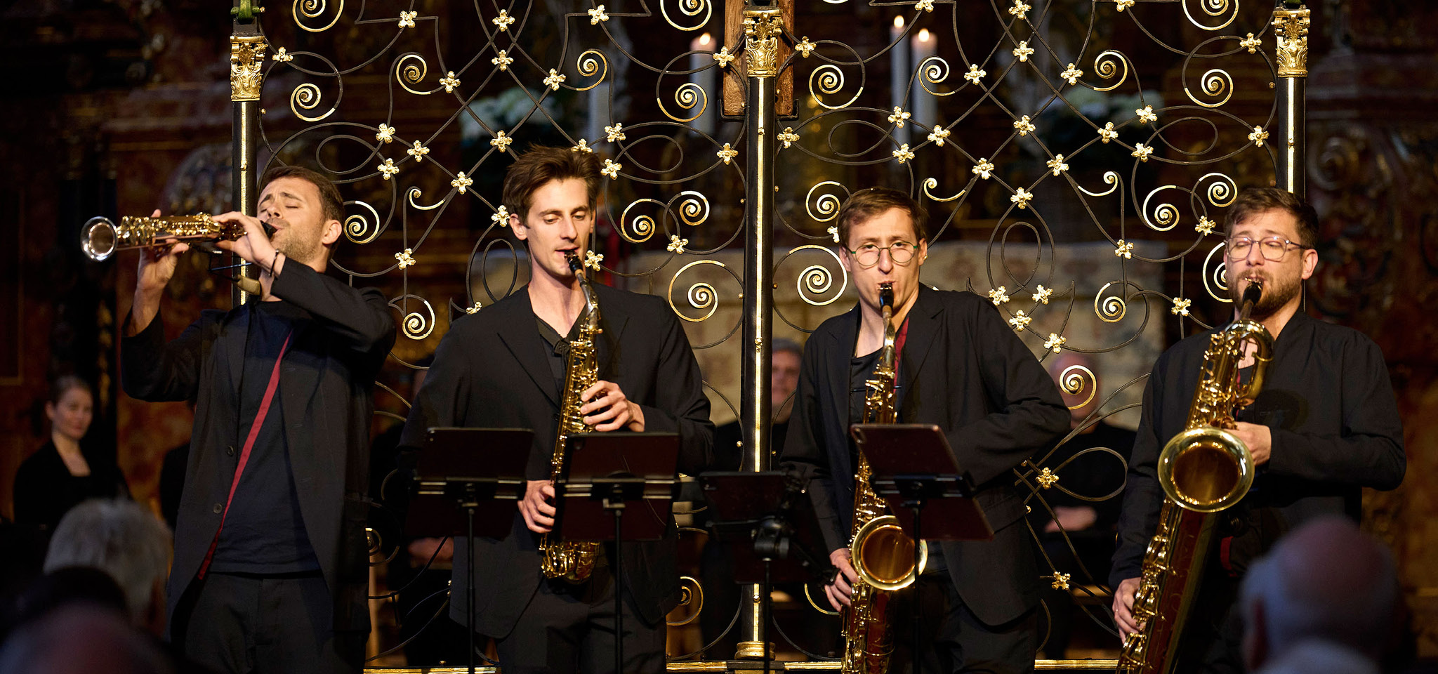 Ensemble in Residence Kebyart beim Konzert in Münsterlingen im Rahmen des Bodenseefestivals 2026